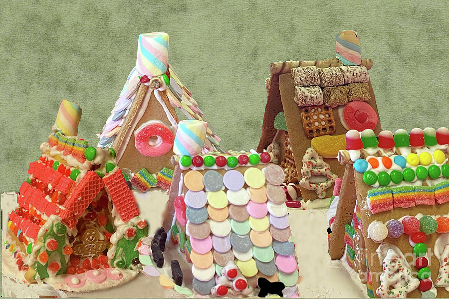 Gingerbread Houses Photograph by Janette Boyd