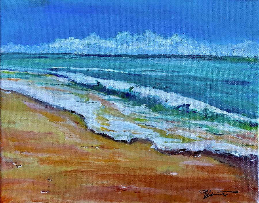 Ginger's Beach Painting by Barbara Cantelon - Fine Art America