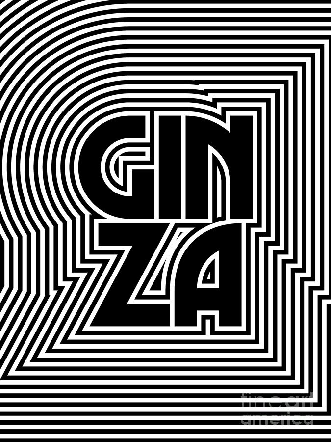 Ginza Tokyo Neighbourhood Text Pattern Japan Digital Art by Organic Synthesis Ginza Tokyo Neighbourhood Text Pattern Japan Digital Art by Organic Synthesis