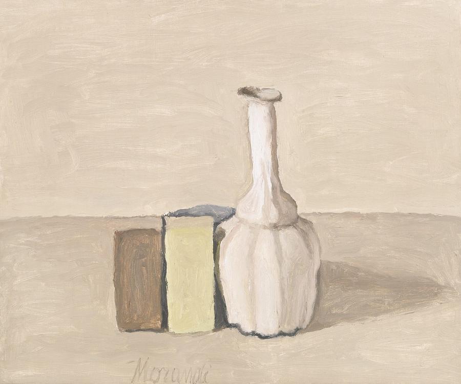 Giorgio Morandi's Study of Shape and Shadow Painting by Giorgio Morandi ...