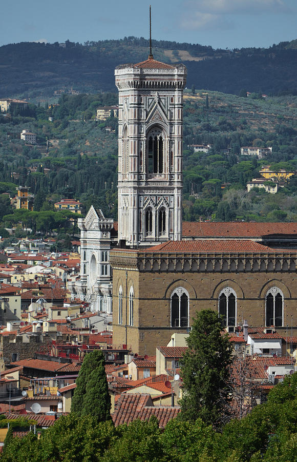 Giottos Campanile Bell Tower Florence Italy Photograph by Shawn OBrien