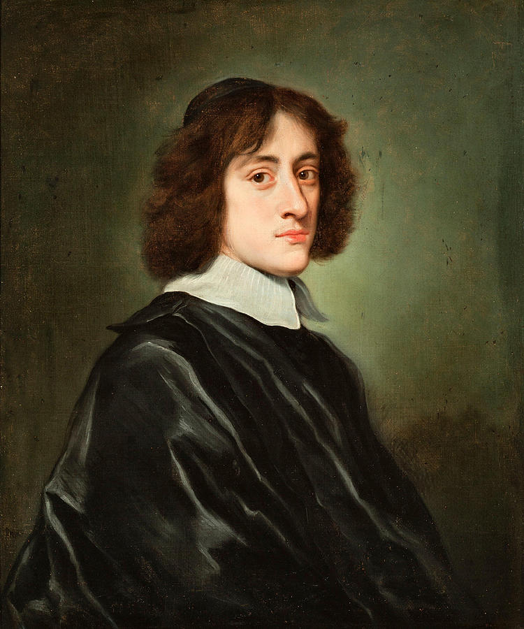 Giovanni Battista Spinola junior in ecclesiastical garb Painting by