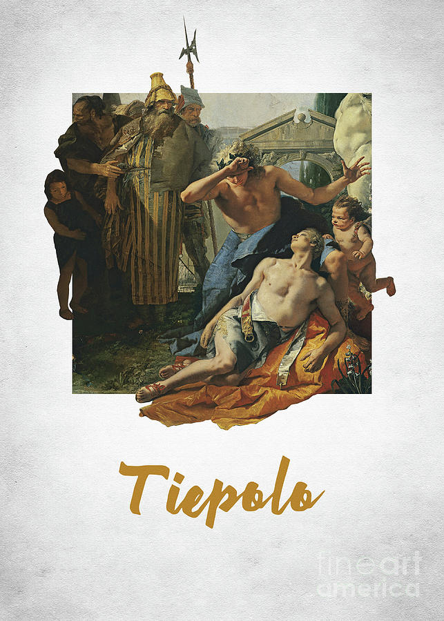 Giovanni Battista Tiepolo Digital Art - Giovanni Battista Tiepolo by Bo Kev