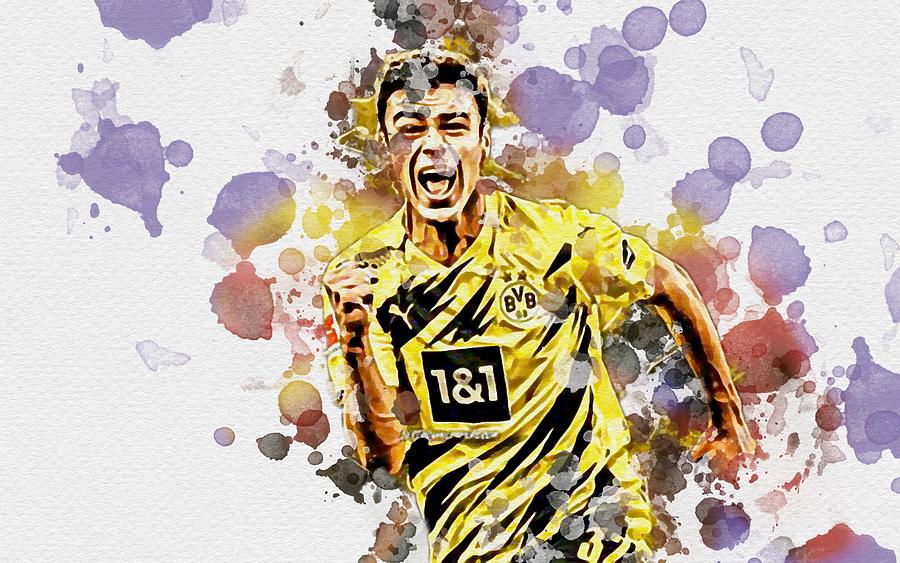 Giovanni Reyna American Footballers Borussia Dortmund FC Soccer Bvb ...