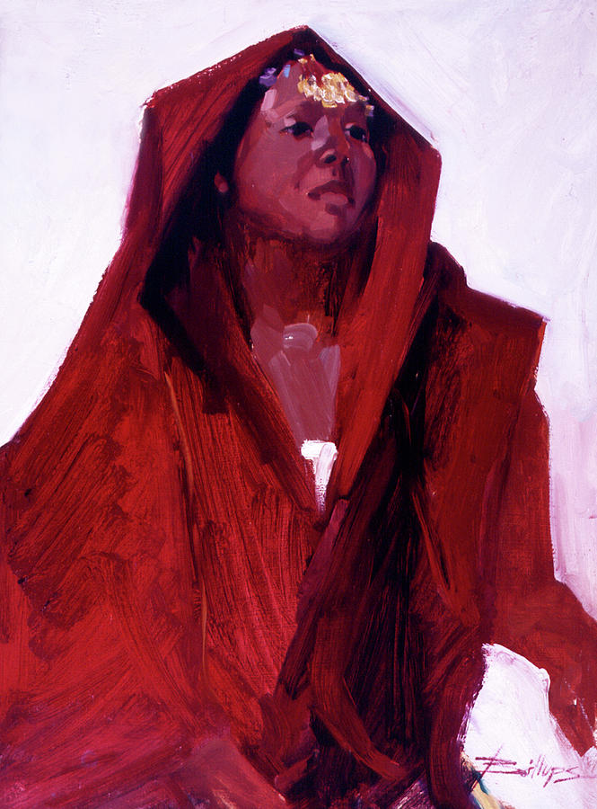 Portrait Painting - Gioya by Elizabeth - Betty Jean Billups