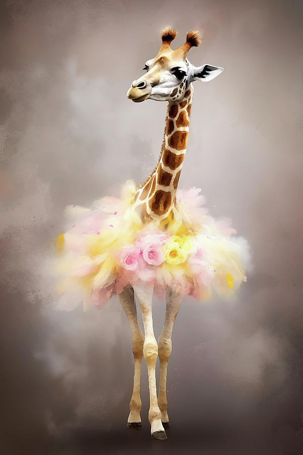 Giraffe Ballerina Photograph by Athena Mckinzie