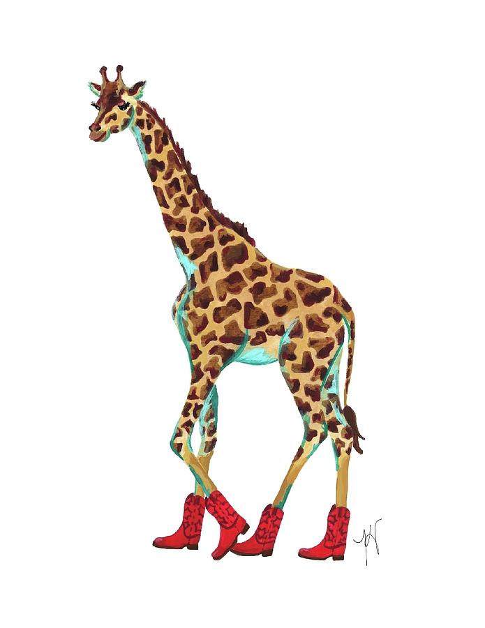 Giraffe cowboy outlet boots