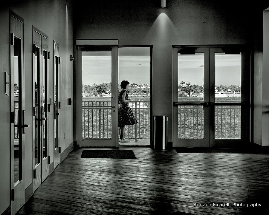 Girl by the Door Photograph by Adriano Ficarelli