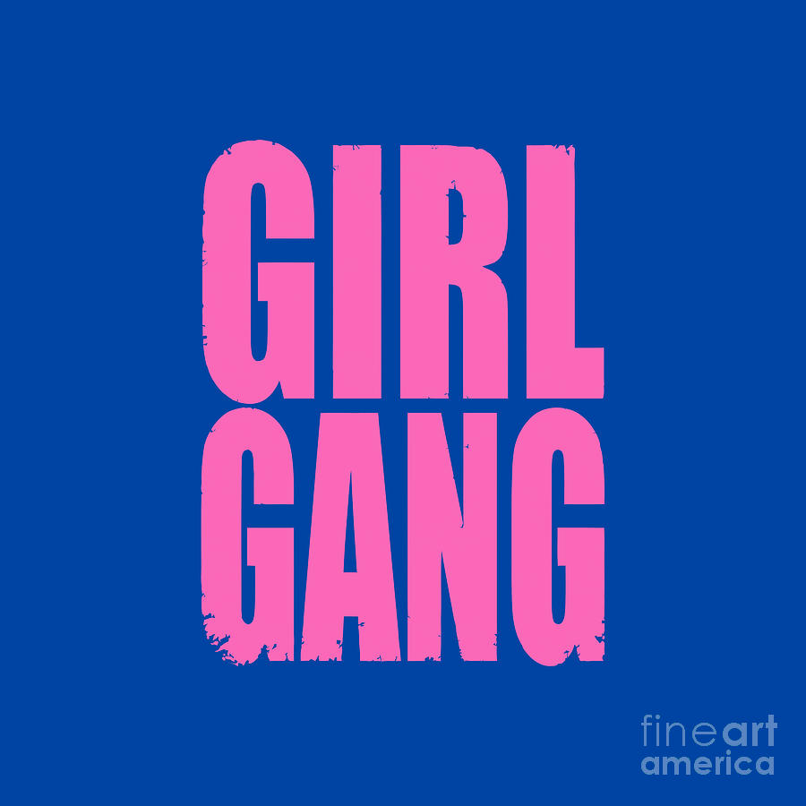 Girl Gang Drawing by Zamira Nasyidah - Fine Art America