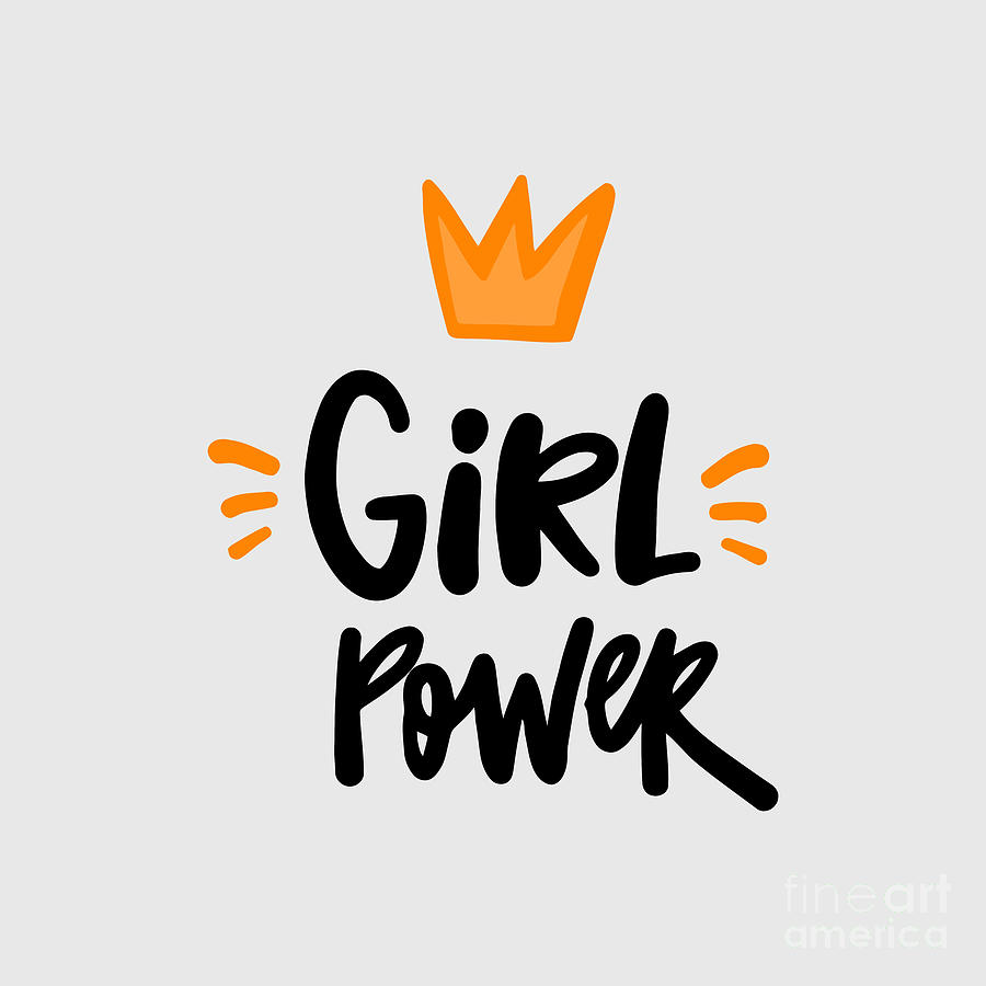 Girl Power Drawing by Jamalia Purwanti Fine Art America