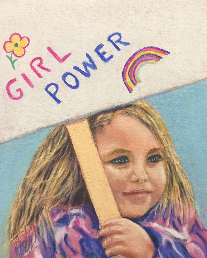 Girl Power Pastel by Sandy Hemmer
