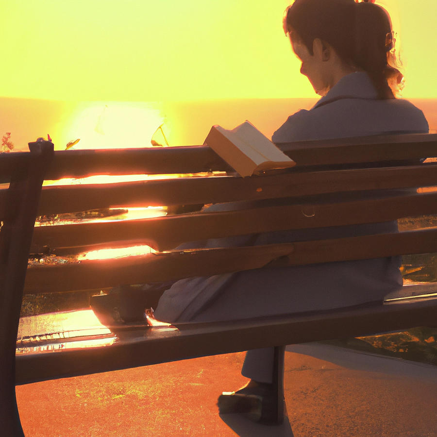 Girl sitting on bench with direct sun light Digital Art by Natarajan S Girl sitting on bench with direct sun light Digital Art by Natarajan S