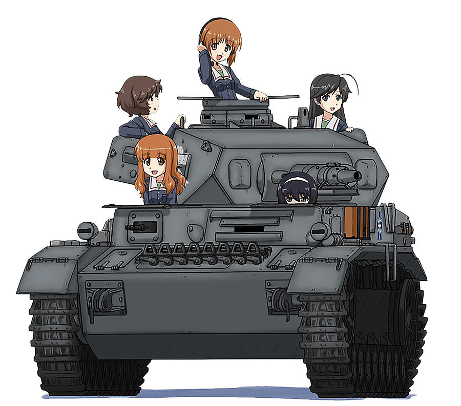 Girl Und Panzer Digital Art by Sevia Lisa Riyado - Fine Art America