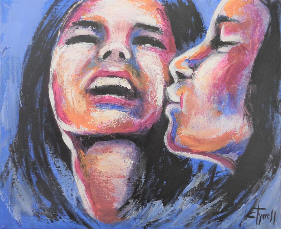 Girls Best Friends Painting by Carmen Tyrrell