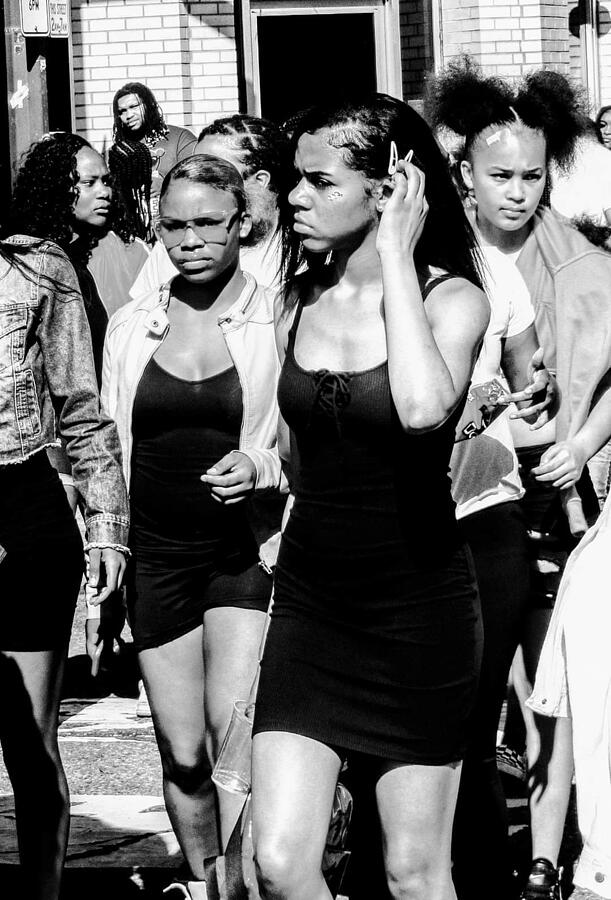 Girls in a Serious Mode Photograph by Curtis Tilleraas