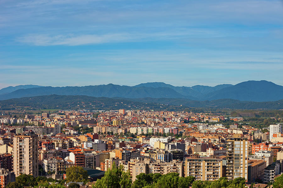 Girona City Cityscape In Spain Photograph by Artur Bogacki