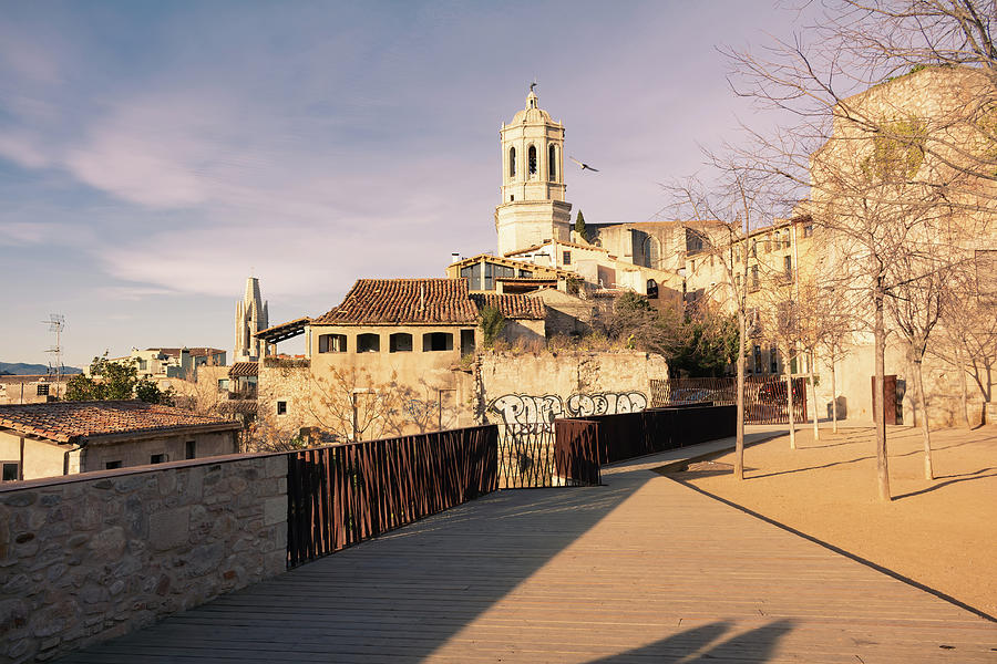 Girona historic center - Catalonia Photograph by Jordi Carrio Jamila