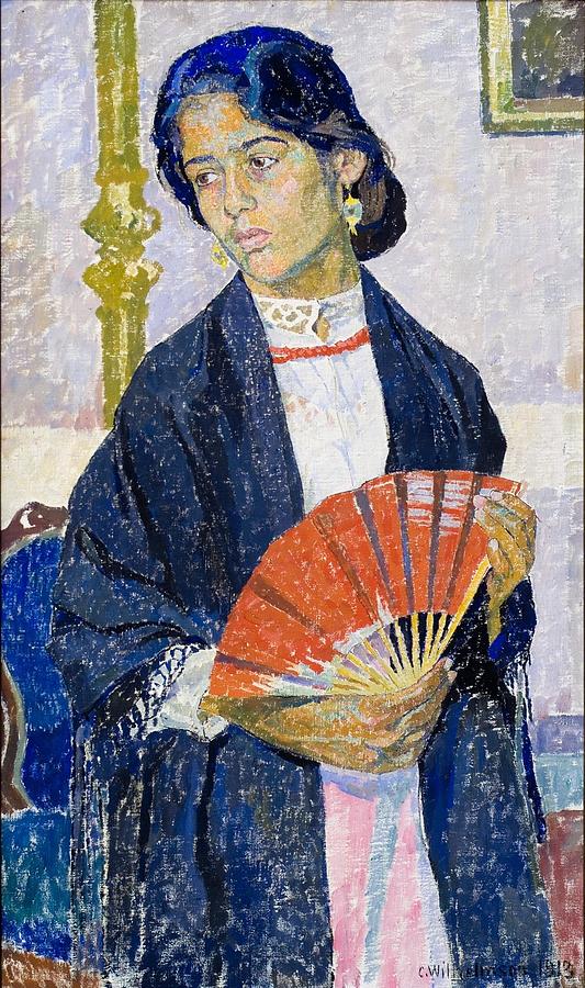 Gitanilla Painting by Carl Wilhelmson Swedish - Fine Art America