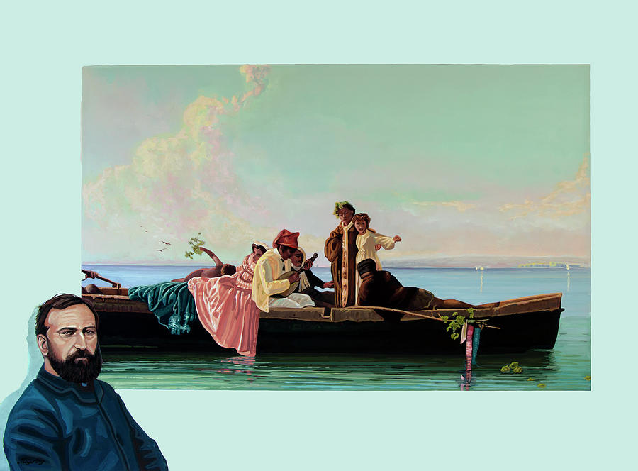 Giuseppe De Nittis Painting Painting by Paul Meijering