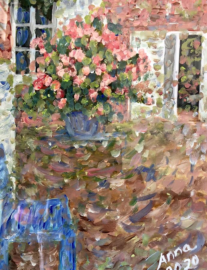 Giverny, France Painting by Agnieszka Gerwel