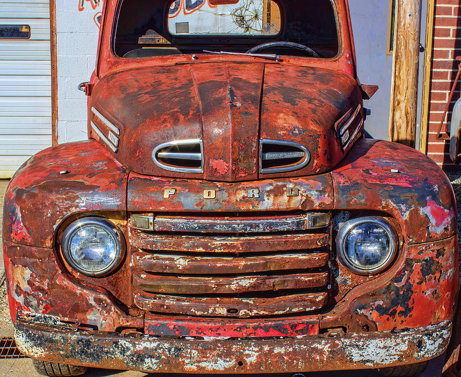 Gives All Its Got Ford Truck Photograph by Roberta Byram