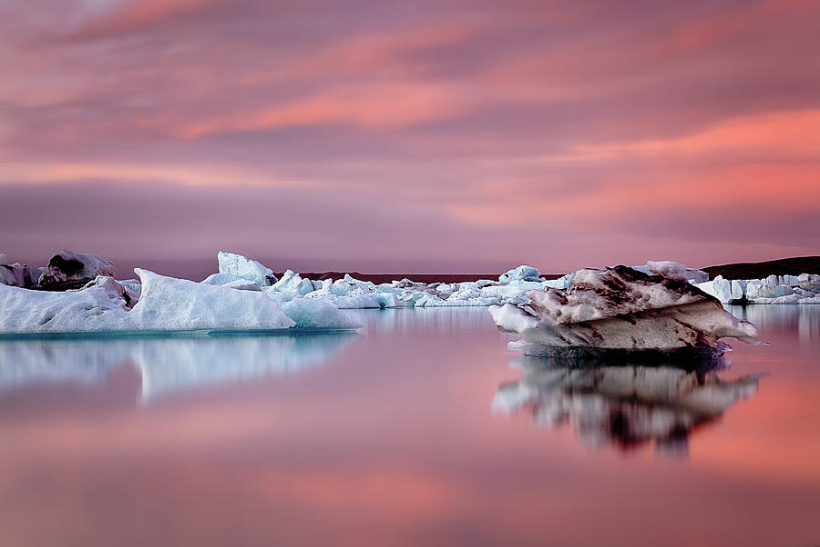 Glacial Lagoon Photograph by Yancho Sabev Art Glacial Lagoon Photograph by Yancho Sabev Art