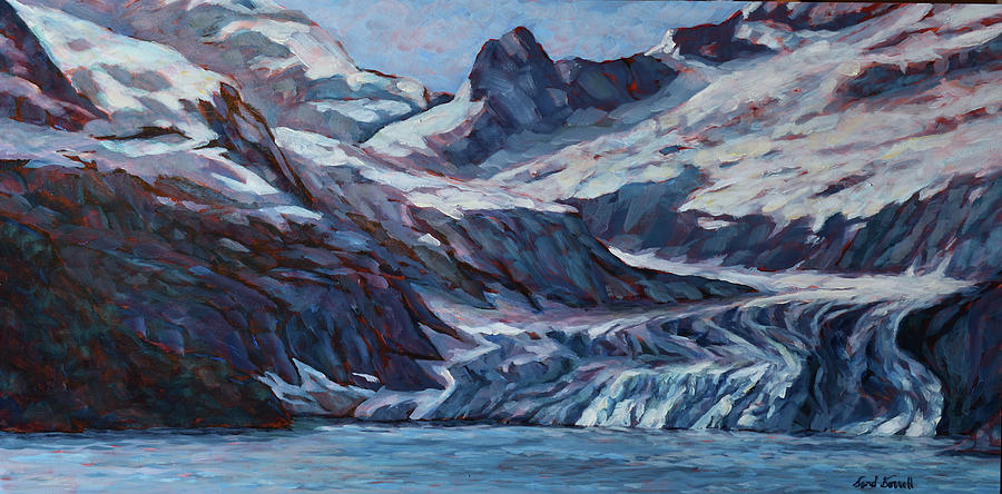 Glacier Bay #11 Painting by David Dorrell