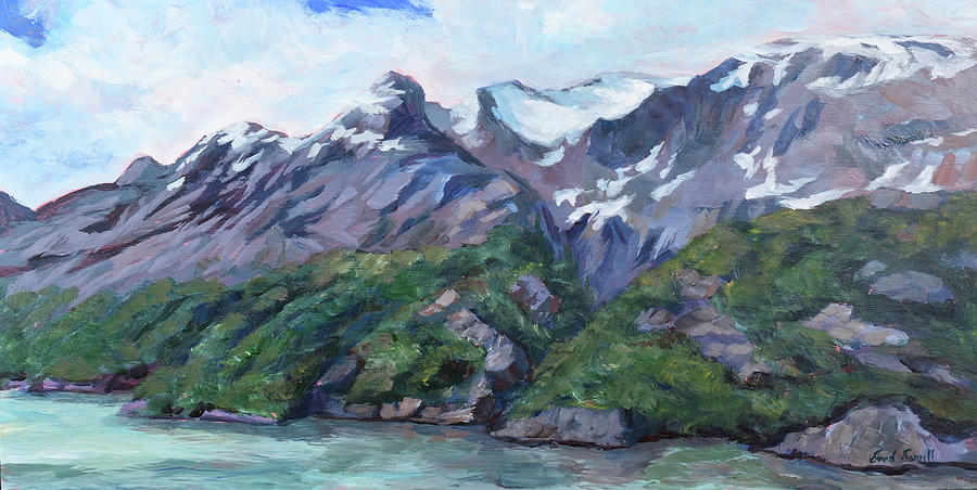 Glacier Bay #7 Painting by David Dorrell