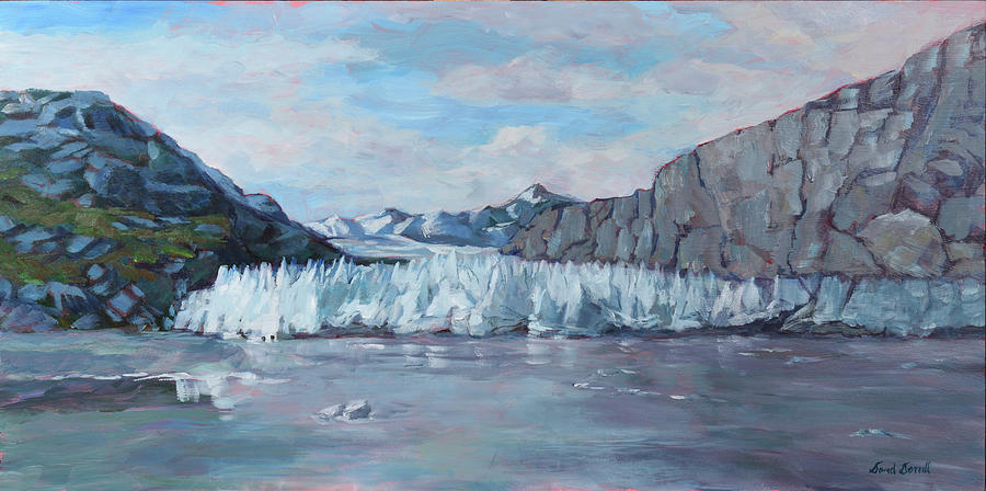 Mountain Painting - Glacier Bay #9 by David Dorrell