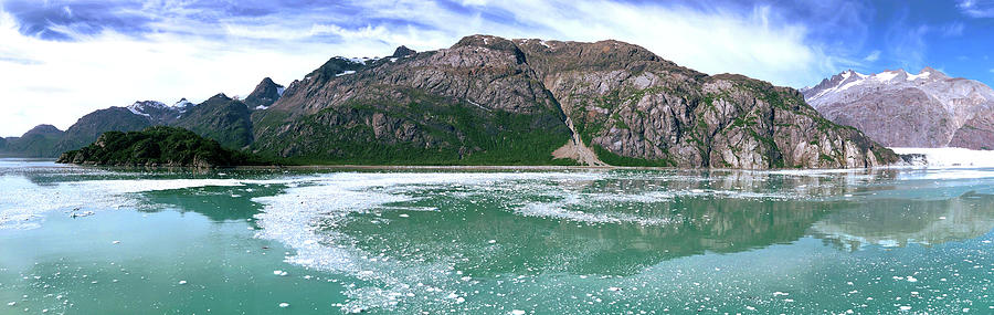 Glacier Bay Pano Photograph by Adrian Reich