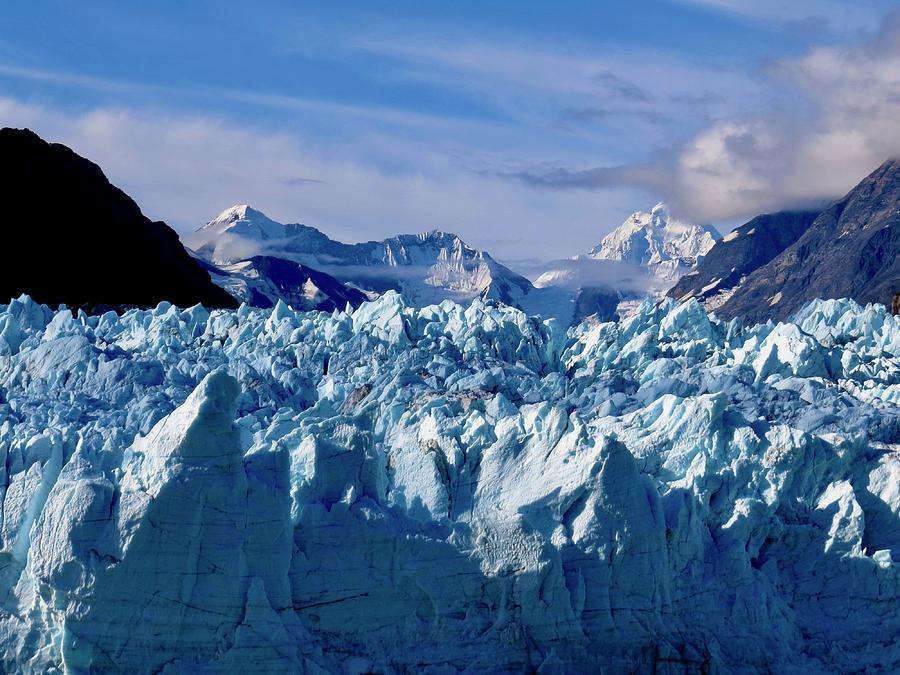 Glacier  Blue Photograph Photograph by Kimberly Walker