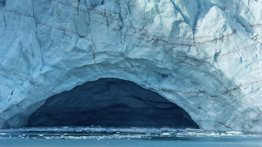 Glacier Cave Photograph by Nicholas McCabe