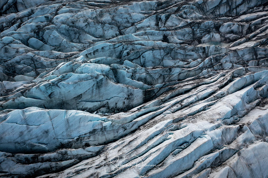 Glacier de Svinafellsjokull Photograph by Sebastien DELACROSE