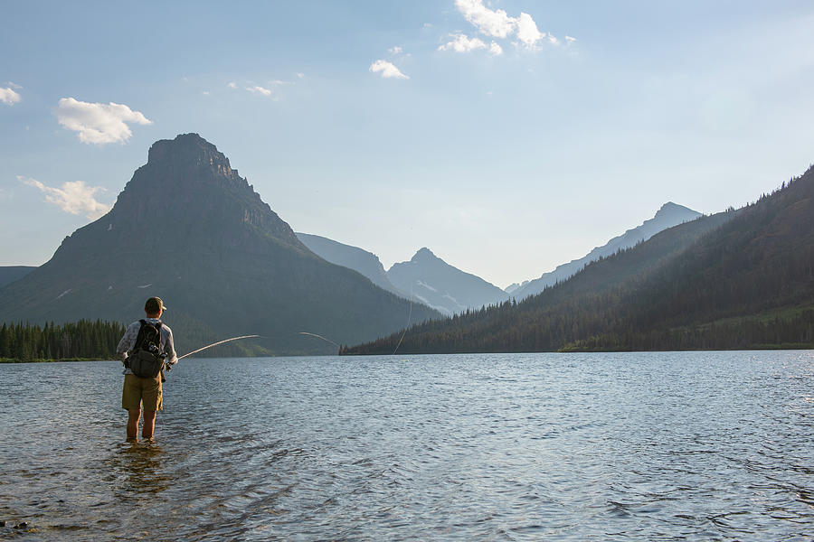 Glacier Fly Fishing Photograph by Lori Douthat Fine Art America
