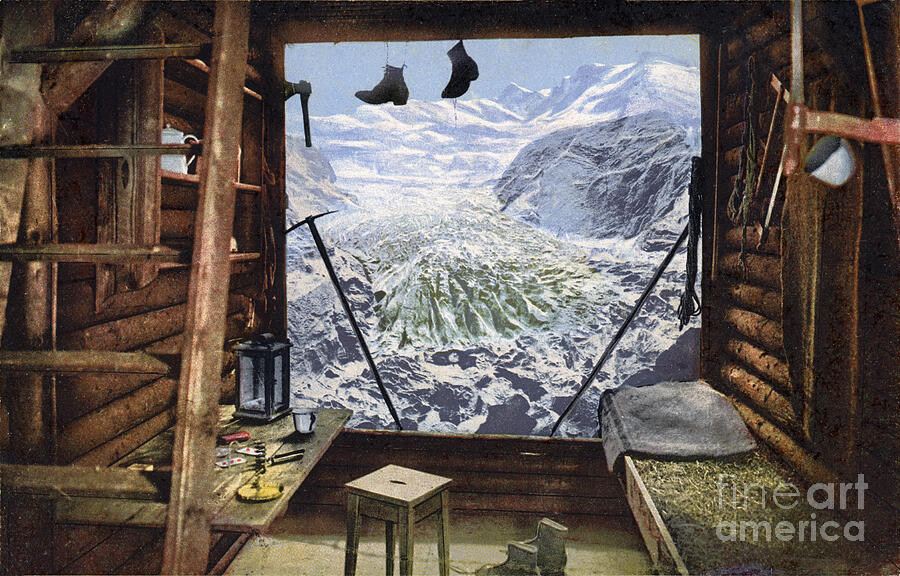 Glacier Garden, Lucerne. 1909. Luzern, Switzerland. Diorama room ...