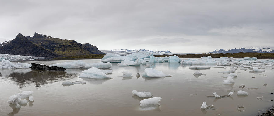Glacier Lake in Iceland  Photograph by John McGraw