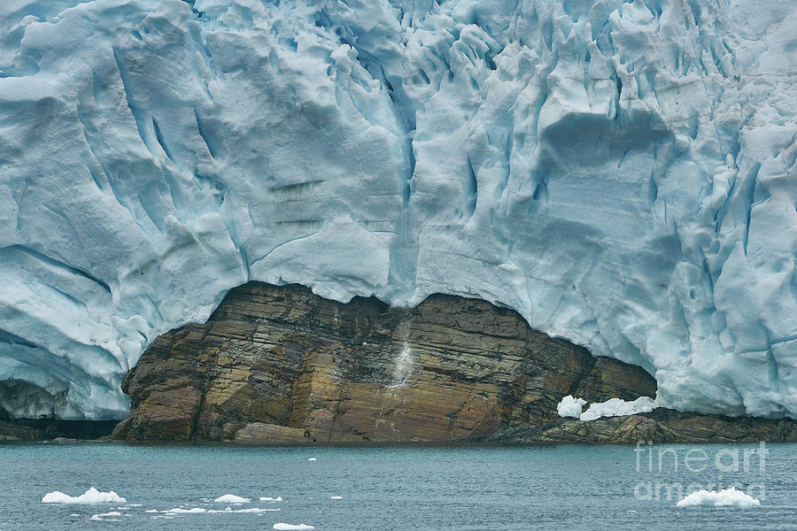 Glacier Melt Photograph by Brian Kamprath