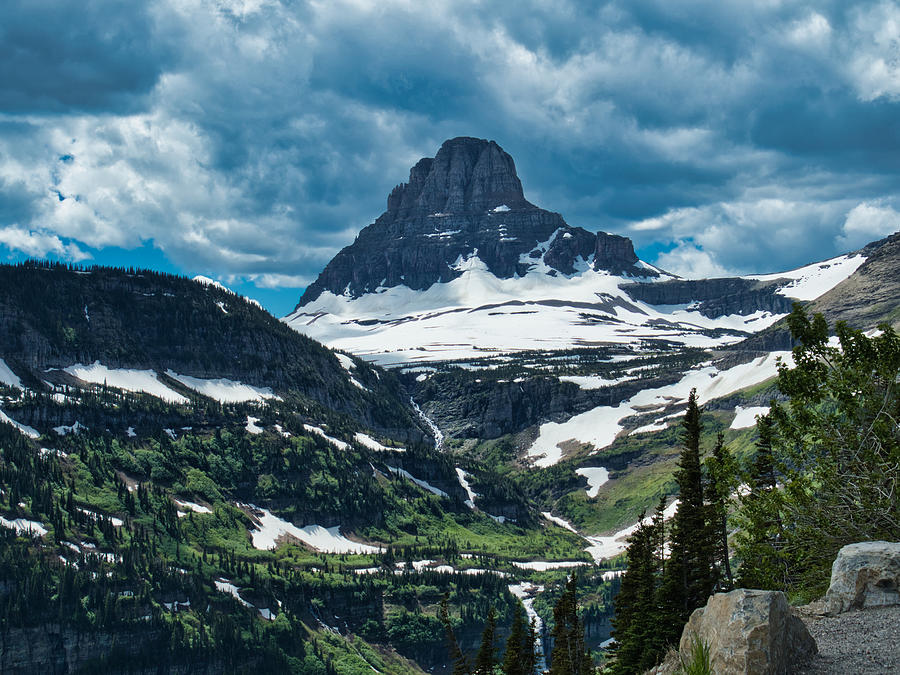Glacier Mountain  Photograph by Judy Cuddehe