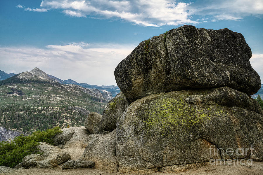 Glacier Point Vista views at Yosemite  Photograph by Abigail Diane Photography