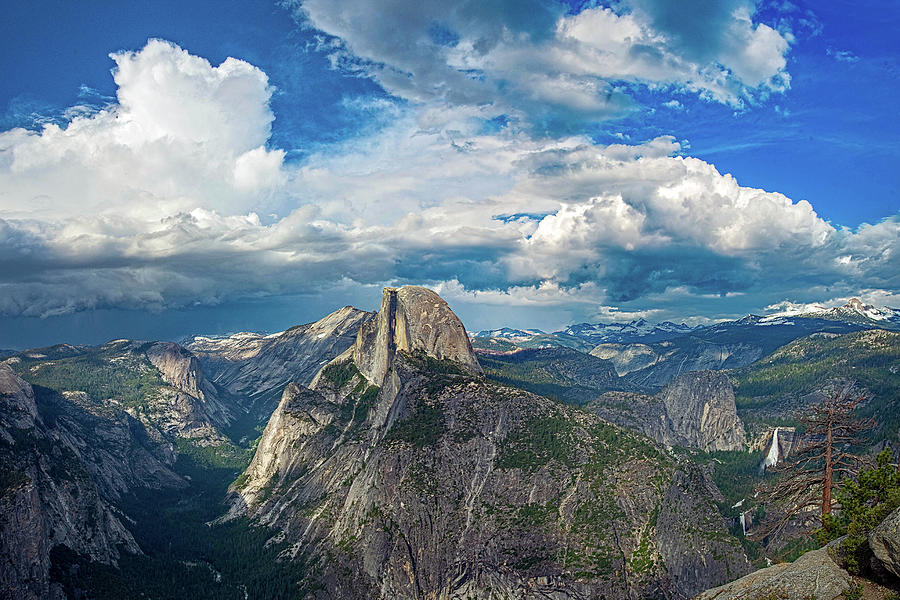 Glacier Point Yosemite Clearing Storm Photograph by Steven Barrows