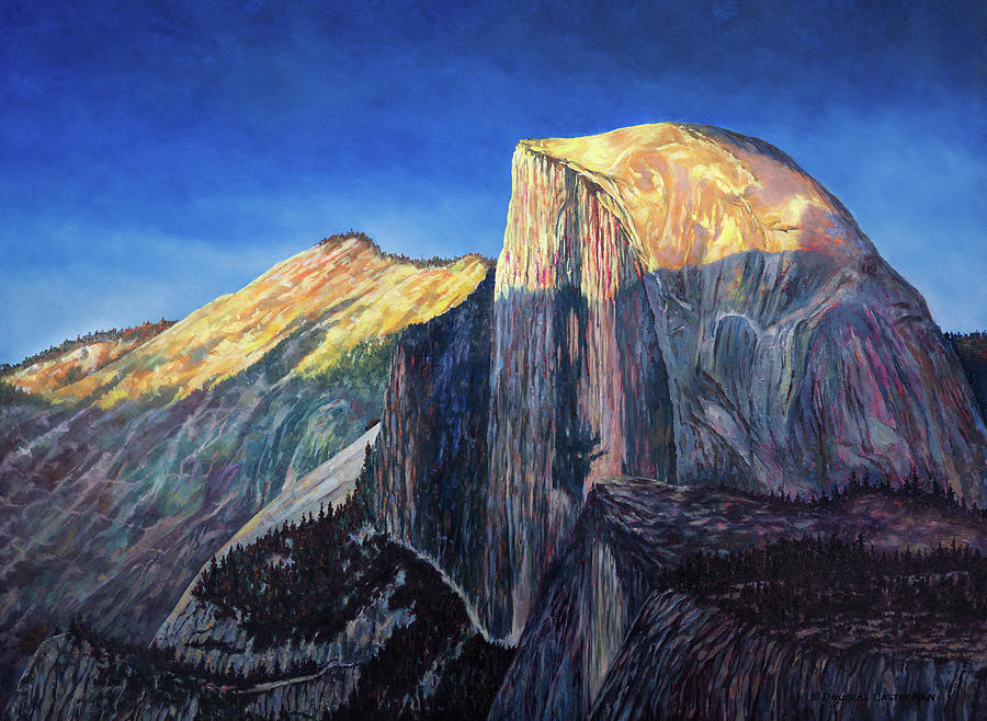 Glacier Point Yosemite Painting by Douglas Castleman