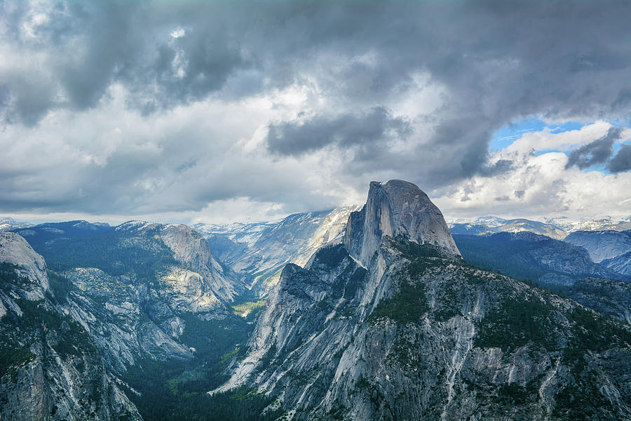 Glacier Point Yosemite Landscape Photograph by Kyle Hanson