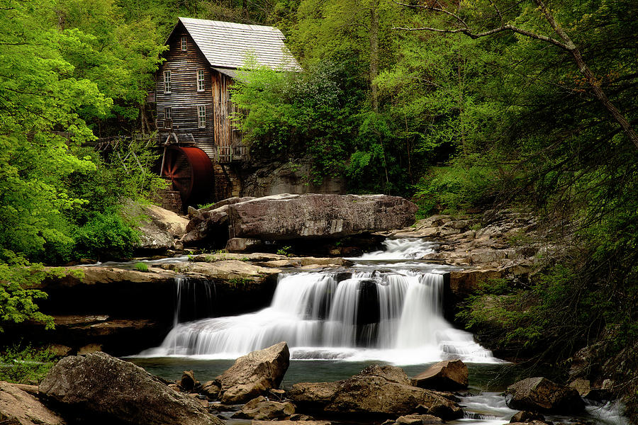 Glade Creek Grist Mill Photograph by Andy Crawford