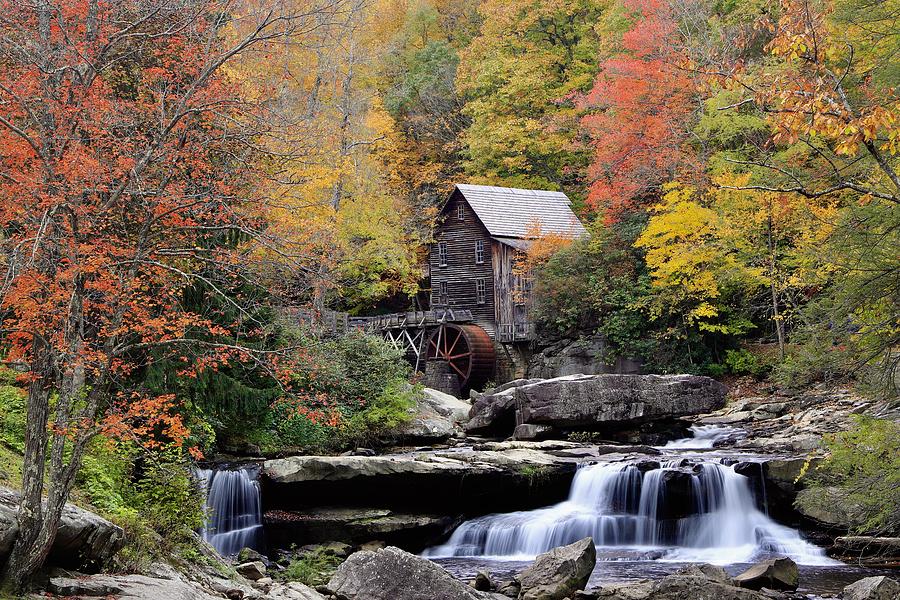 Glade Creek Grist Mill Photograph by Chris Berrier