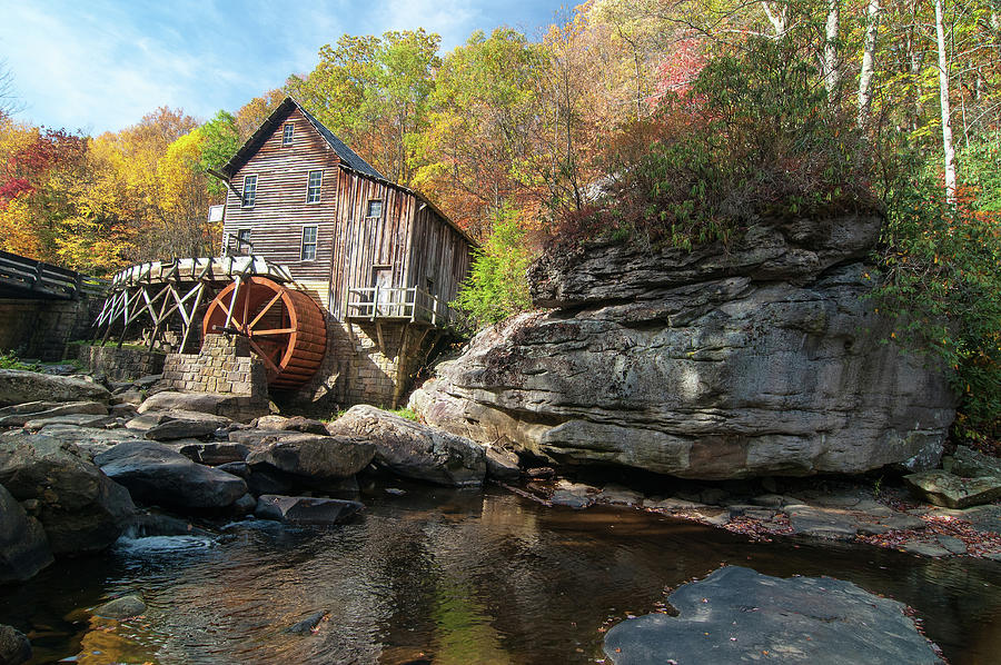 Glade Creek Grist Mill II Photograph by Steve Stuller