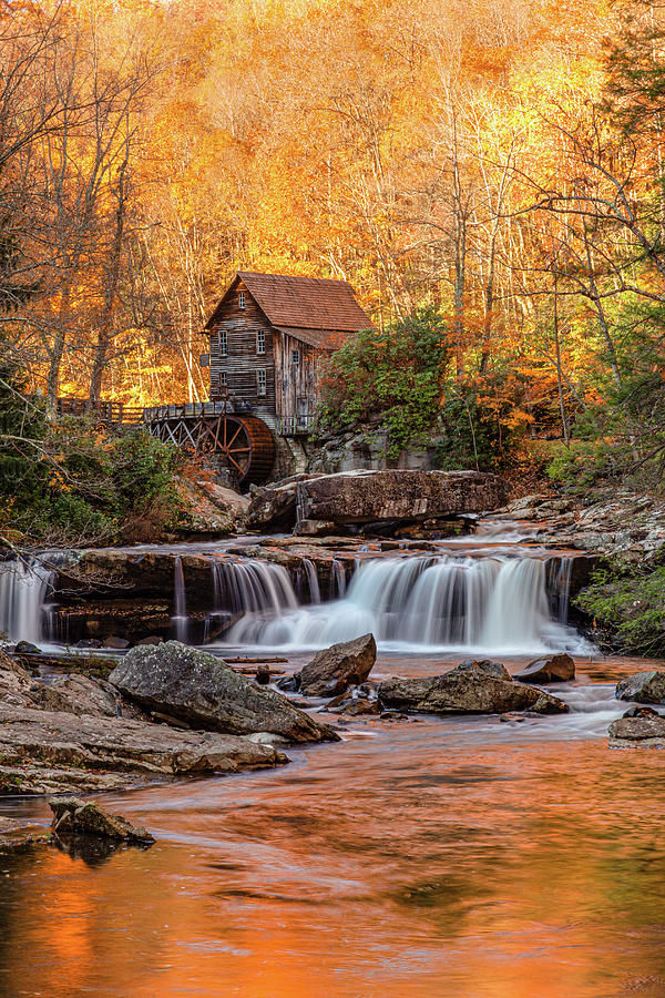 Glade Creek Grist Mill III Photograph by Pete Federico