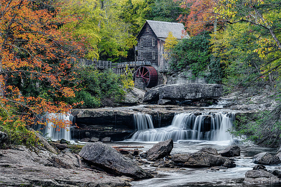 Glade Creek Grist Mill Photograph by Jim Miller