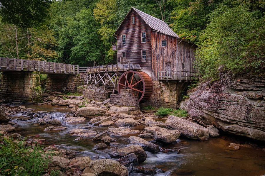 Glade Creek Grist Mill Photograph by Kenneth Byron - Pixels