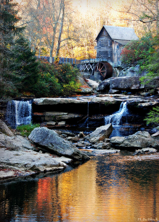 Glade Creek Grist Mill Photograph by Marilyn DeBlock