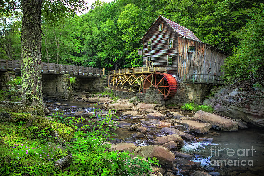 Glade Creek Grist Mill Photograph by Shelia Hunt